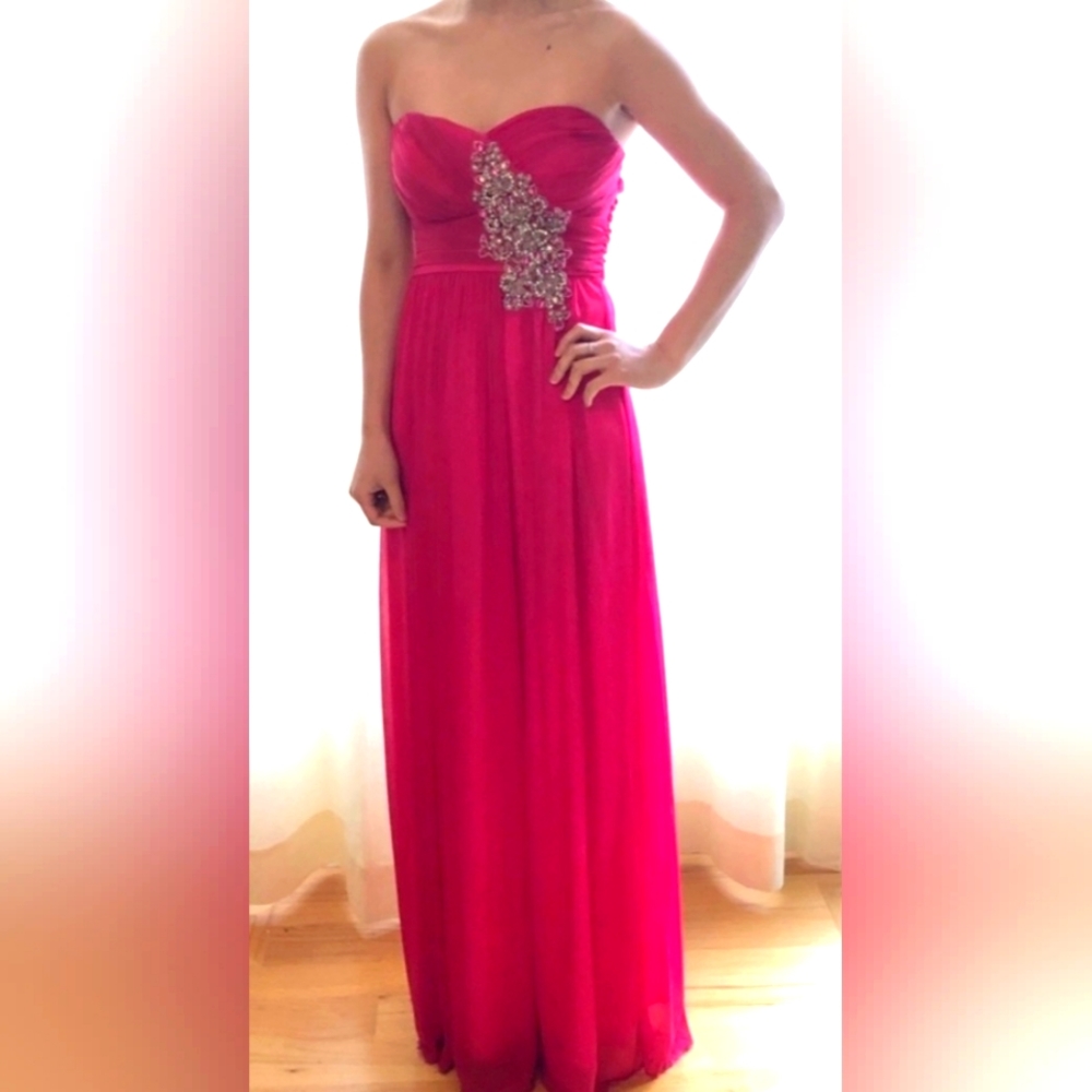 NWT Jodi Kristopher Size 15 Formal Embellished Dress
